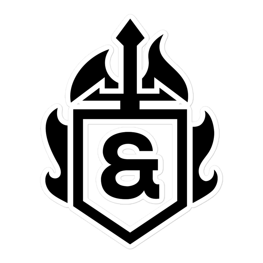 Sticker - Black - G&G Shield