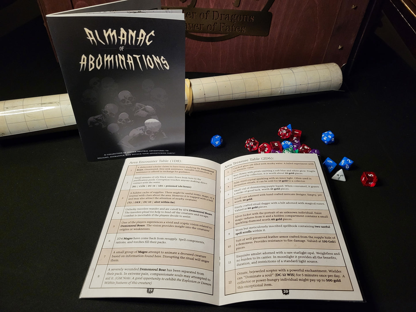 Almanac of Abominations Zine - System Neutral