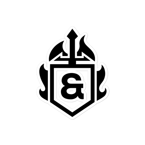 Sticker - Black - G&G Shield